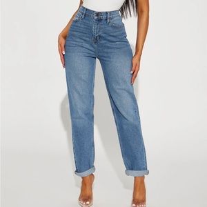 Fashion Nova I Got It From My Mama Jeans - Medium‎ Wash